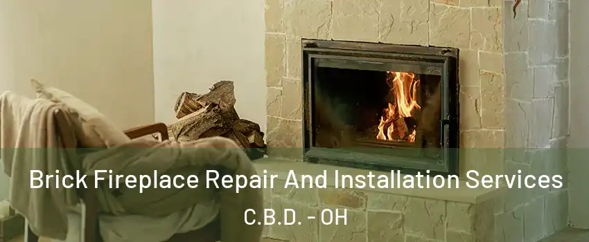 Brick Fireplace Repair And Installation Services C.B.D. - OH