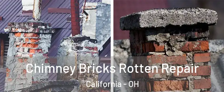 Chimney Bricks Rotten Repair California - OH