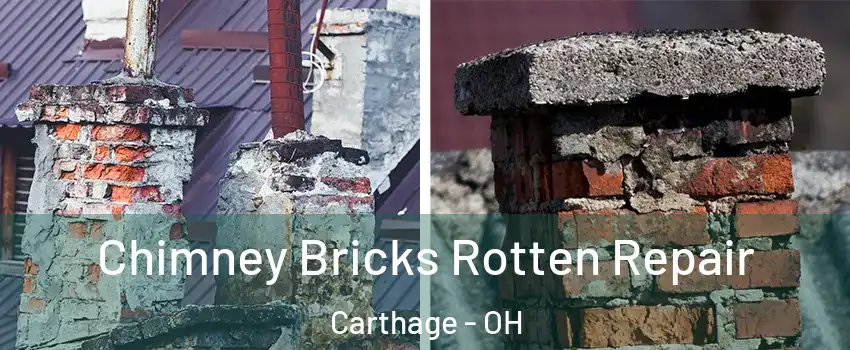 Chimney Bricks Rotten Repair Carthage - OH