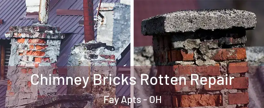 Chimney Bricks Rotten Repair Fay Apts - OH