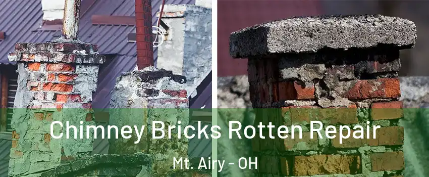 Chimney Bricks Rotten Repair Mt. Airy - OH