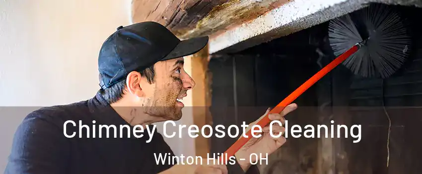 Chimney Creosote Cleaning Winton Hills - OH