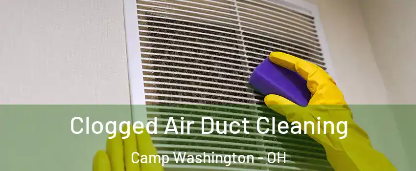 Clogged Air Duct Cleaning Camp Washington - OH