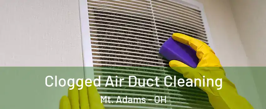 Clogged Air Duct Cleaning Mt. Adams - OH