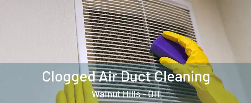 Clogged Air Duct Cleaning Walnut Hills - OH