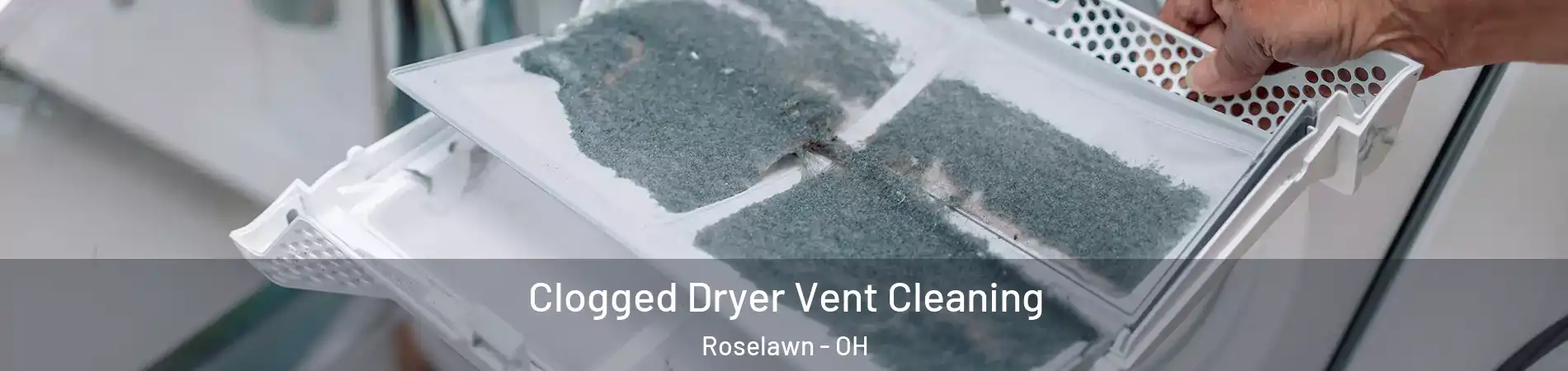 Clogged Dryer Vent Cleaning Roselawn - OH