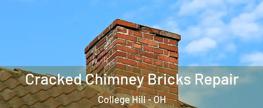 Cracked Chimney Bricks Repair College Hill - OH