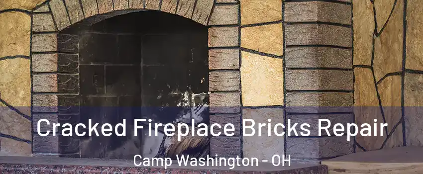 Cracked Fireplace Bricks Repair Camp Washington - OH