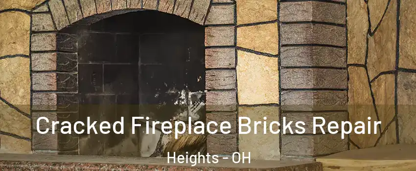 Cracked Fireplace Bricks Repair Heights - OH