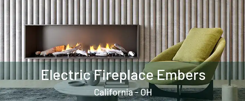 Electric Fireplace Embers California - OH