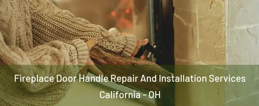 Fireplace Door Handle Repair And Installation Services California - OH