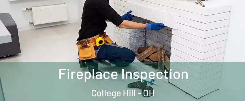 Fireplace Inspection College Hill - OH