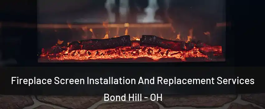 Fireplace Screen Installation And Replacement Services Bond Hill - OH