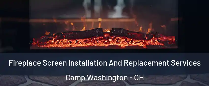 Fireplace Screen Installation And Replacement Services Camp Washington - OH