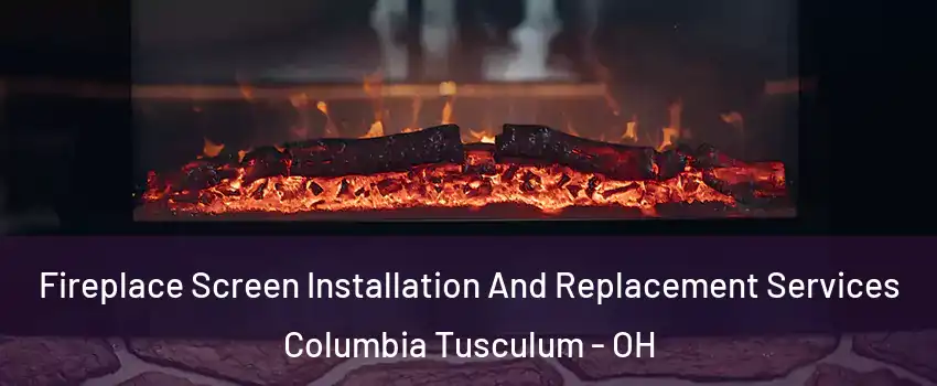 Fireplace Screen Installation And Replacement Services Columbia Tusculum - OH