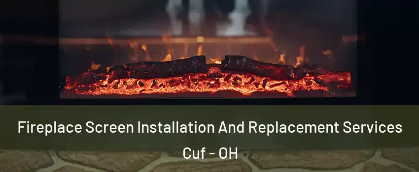 Fireplace Screen Installation And Replacement Services Cuf - OH