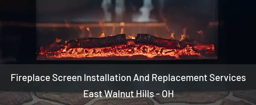 Fireplace Screen Installation And Replacement Services East Walnut Hills - OH