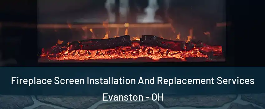 Fireplace Screen Installation And Replacement Services Evanston - OH