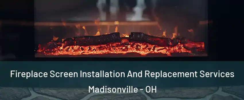 Fireplace Screen Installation And Replacement Services Madisonville - OH