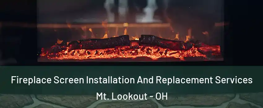 Fireplace Screen Installation And Replacement Services Mt. Lookout - OH