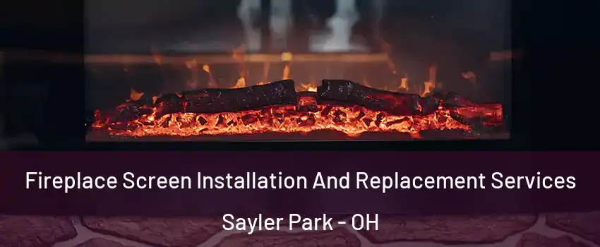 Fireplace Screen Installation And Replacement Services Sayler Park - OH