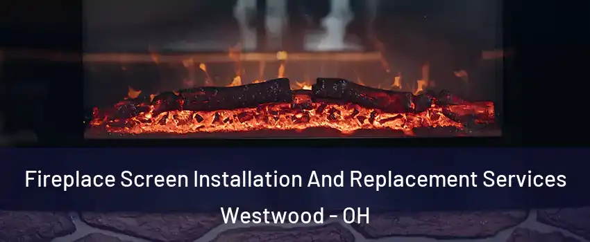 Fireplace Screen Installation And Replacement Services Westwood - OH