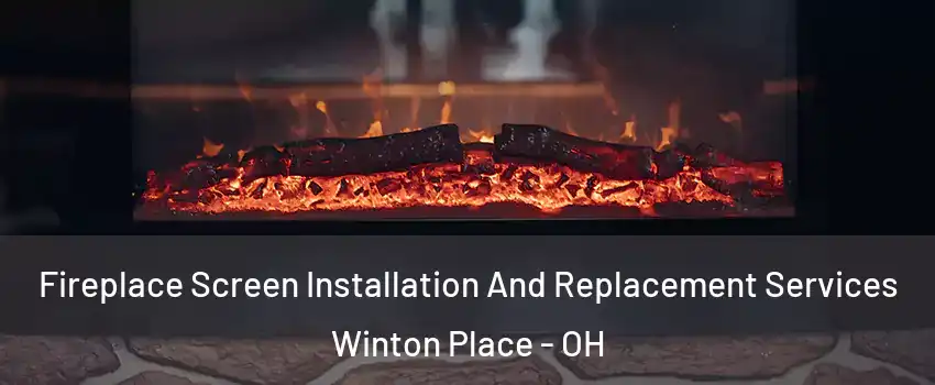 Fireplace Screen Installation And Replacement Services Winton Place - OH