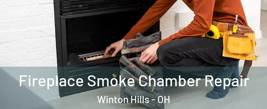 Fireplace Smoke Chamber Repair Winton Hills - OH