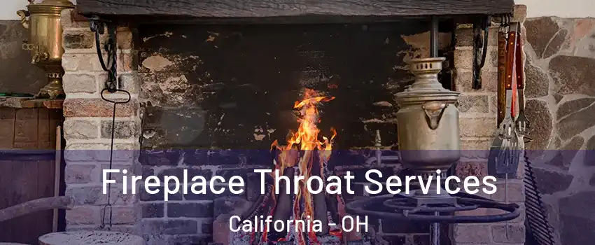 Fireplace Throat Services California - OH