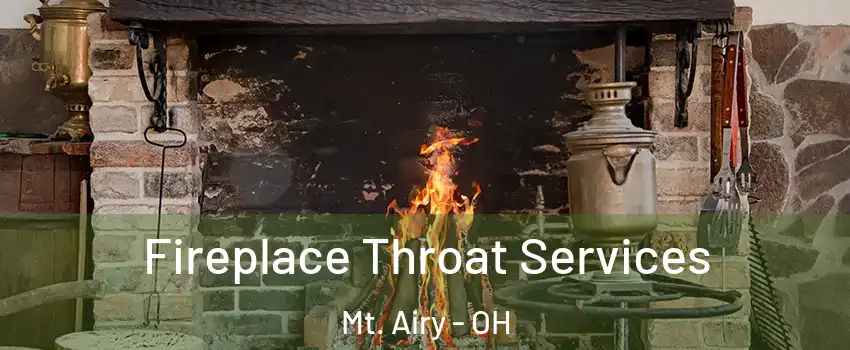 Fireplace Throat Services Mt. Airy - OH