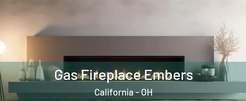 Gas Fireplace Embers California - OH