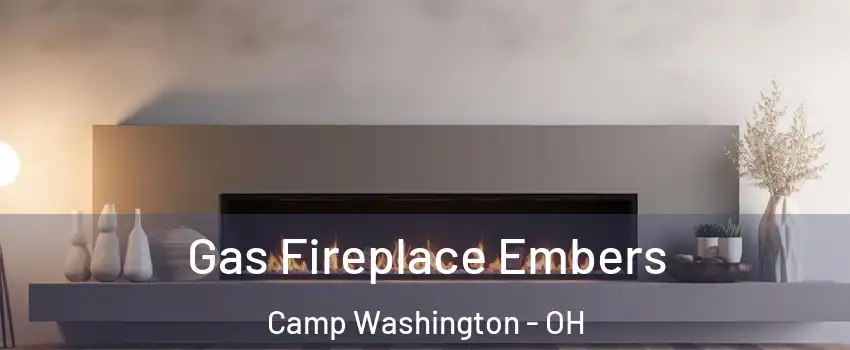 Gas Fireplace Embers Camp Washington - OH