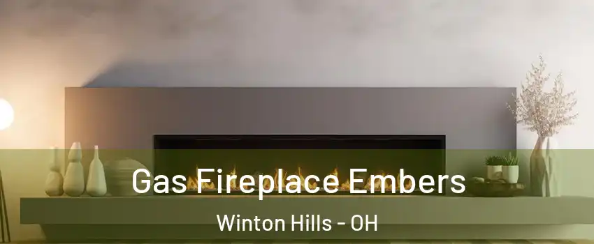 Gas Fireplace Embers Winton Hills - OH