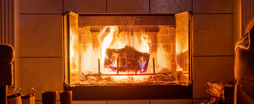 Mendota Hearth Landscape Fireplace Installation in Sayler Park, Ohio