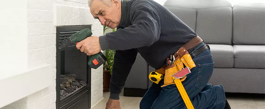 New Indoor Fireplace Installation in Sayler Park, Ohio