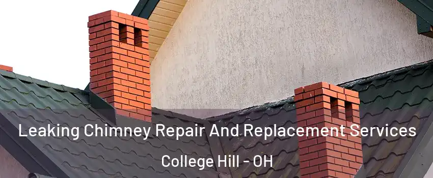 Leaking Chimney Repair And Replacement Services College Hill - OH