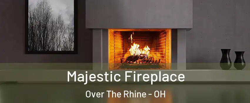 Majestic Fireplace Over The Rhine - OH