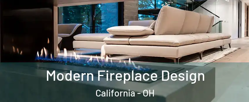 Modern Fireplace Design California - OH