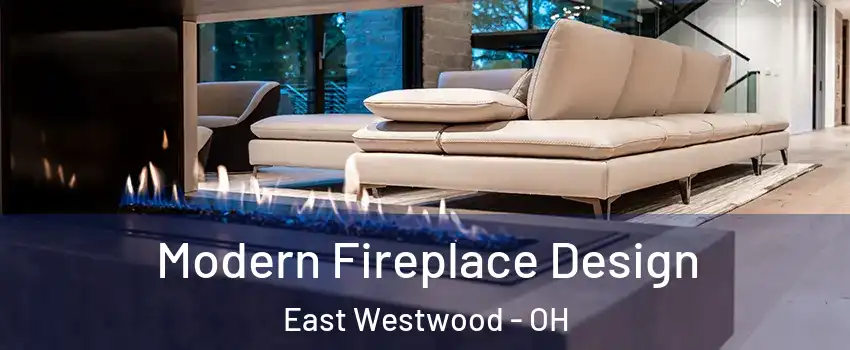 Modern Fireplace Design East Westwood - OH