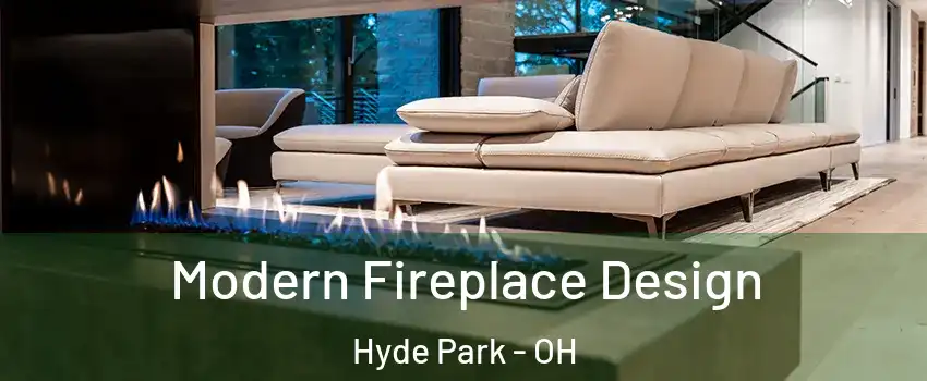 Modern Fireplace Design Hyde Park - OH