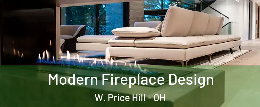 Modern Fireplace Design W. Price Hill - OH