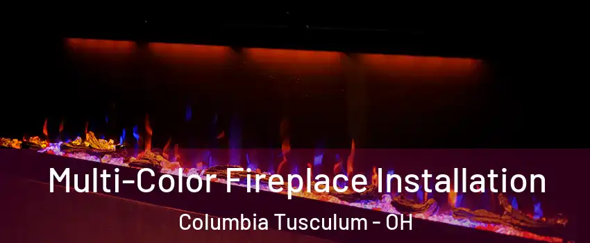 Multi-Color Fireplace Installation Columbia Tusculum - OH