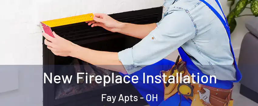 New Fireplace Installation Fay Apts - OH