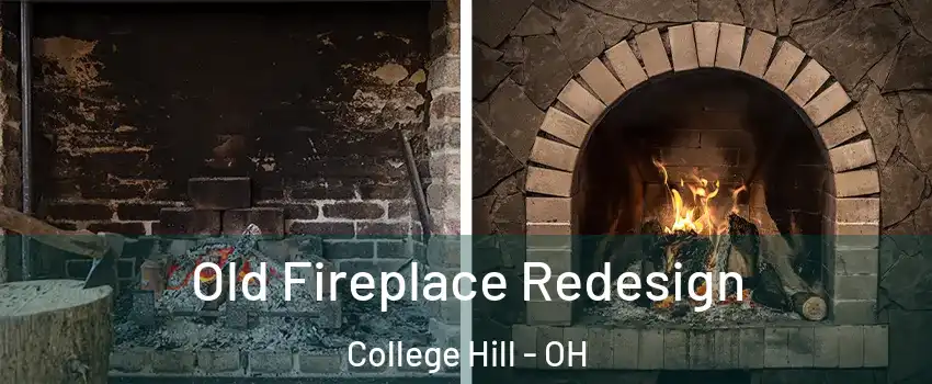 Old Fireplace Redesign College Hill - OH