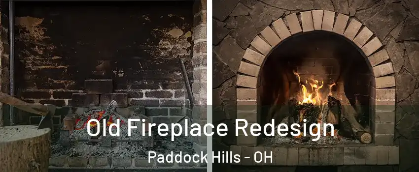 Old Fireplace Redesign Paddock Hills - OH