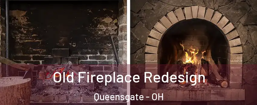 Old Fireplace Redesign Queensgate - OH