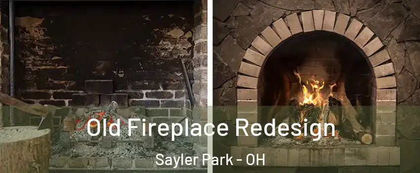 Old Fireplace Redesign Sayler Park - OH