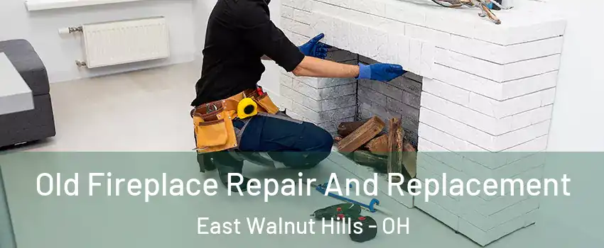 Old Fireplace Repair And Replacement East Walnut Hills - OH