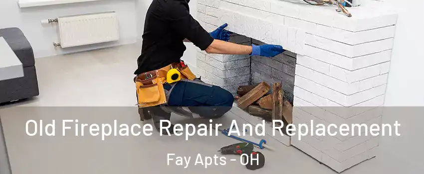 Old Fireplace Repair And Replacement Fay Apts - OH