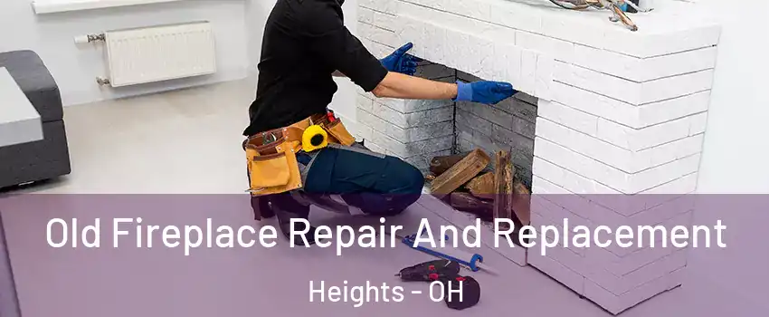 Old Fireplace Repair And Replacement Heights - OH